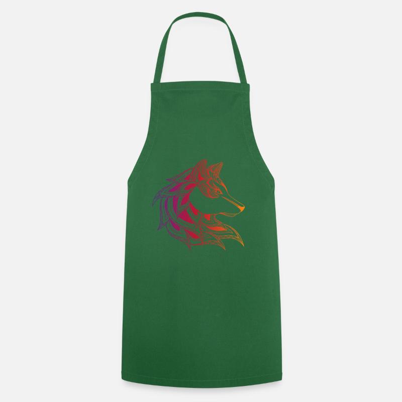 Wolf - Tablier de cuisine - vert foncé