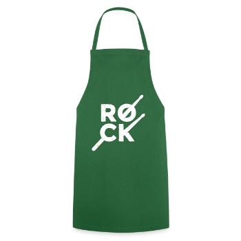 Rock grunge design - Cooking Apron - green - Front - AI Model Male 185 dark (185cm)