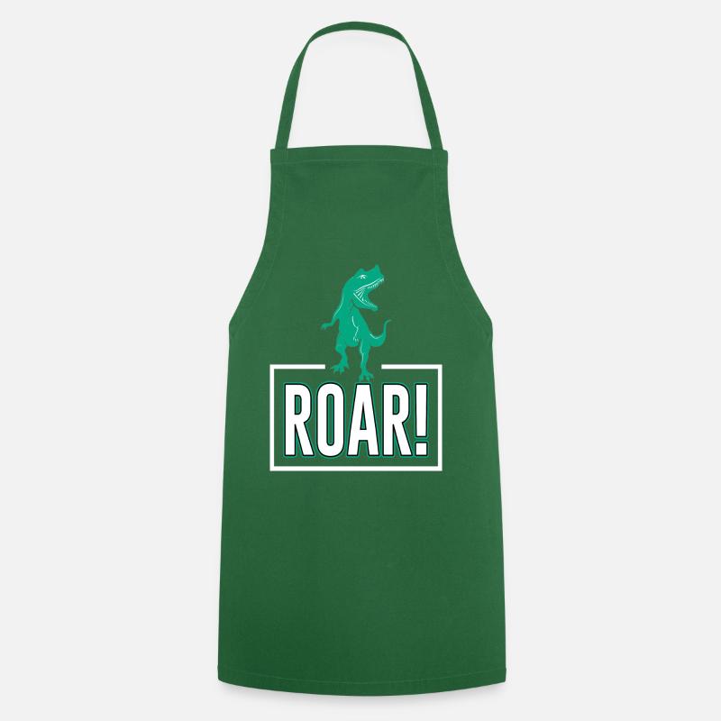 Roar Dinosaurs - Cooking Apron - green