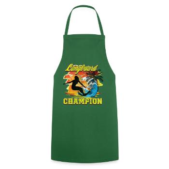Surf Longboard CHAMPION - Kochschürze - Grün - Vorne - AI Model Male 185 dark (185cm)