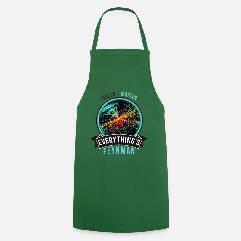 Feynman Vintage - does not matter - Cooking Apron - green