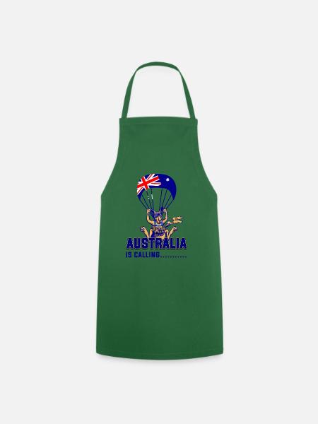 Australia is calling - Kochschürze - Grün