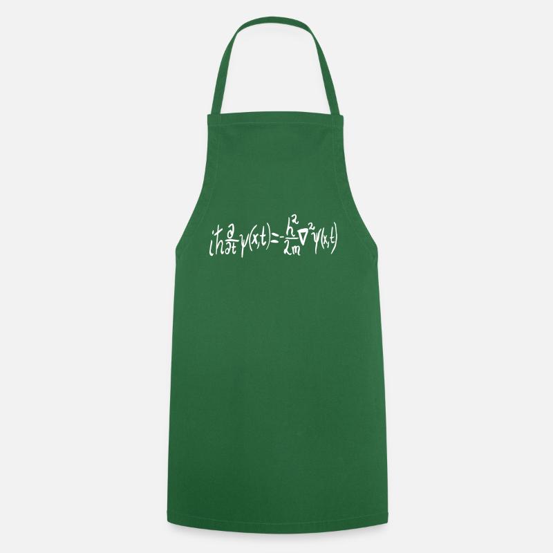 Schrödinger equation - Cooking Apron - green