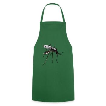 Mosquito insect pests nature bloodsucker - Cooking Apron - green - Front - AI Model Male 185 dark (185cm)
