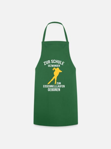 Eisschnelllauf Kinder Schule - Kochschürze - Grün
