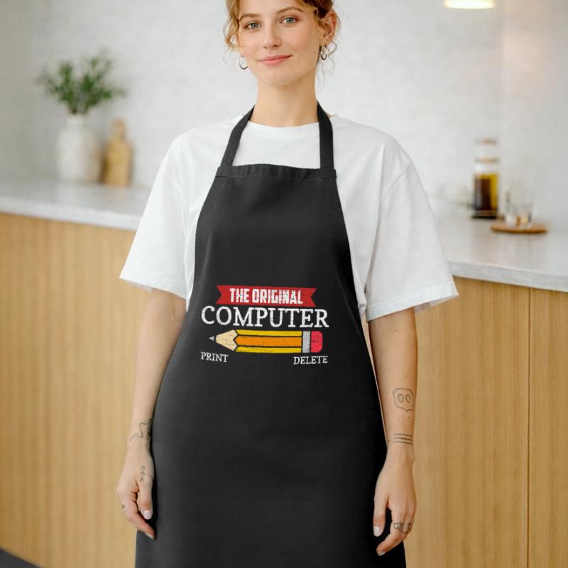 Computer Nerd Programmierer Informatiker Kochschürze