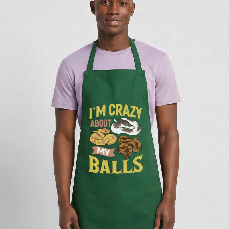 Königspython Ball Python Geschenk Kochschürze