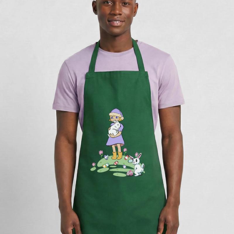 Easter Easter Bunny Kids Rabbit Easter Eggs Eggs Cooking Apron