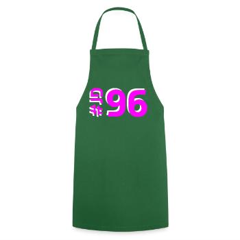JD96 - Tablier de cuisine - vert foncé - Devant - AI Model Male 185 dark (185cm)
