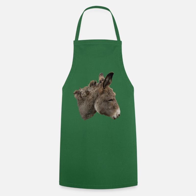 Âne - Tablier de cuisine - vert foncé