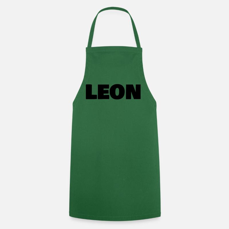 Léon - Tablier de cuisine - vert foncé