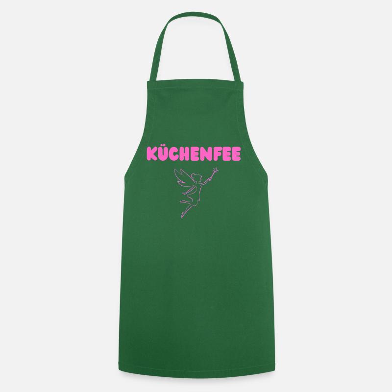 Kitchen Fairy - Cooking Apron - green