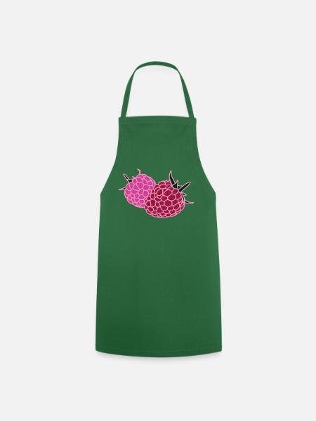 Raspberry Duo Pop Art - Kochschürze - Grün