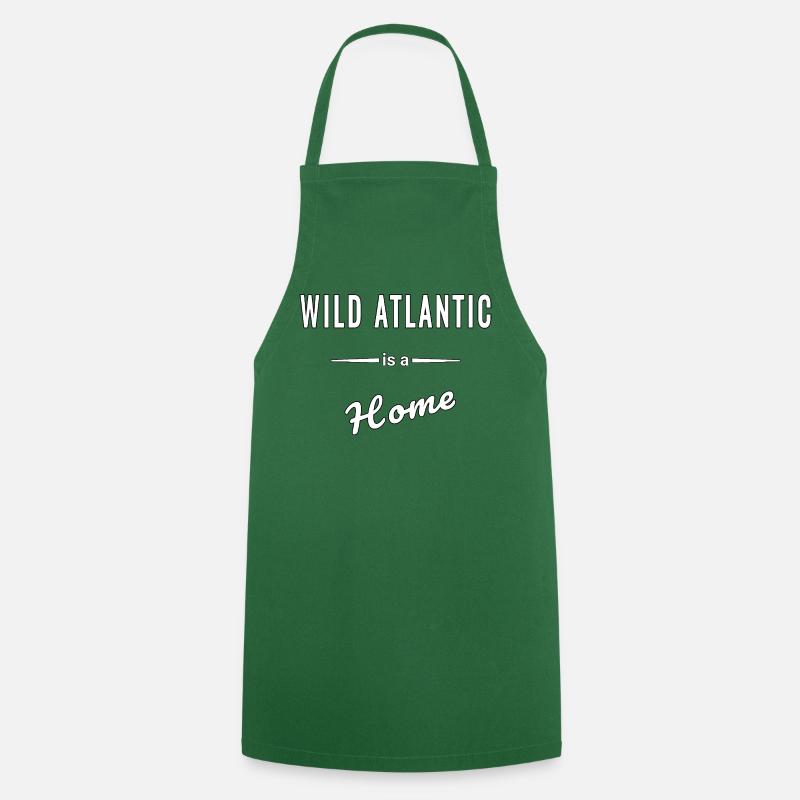 Wild Atlantic est comme un dicton de maison - Tablier de cuisine - vert foncé