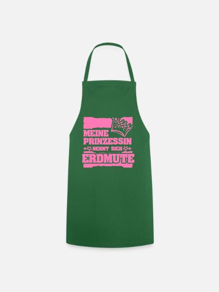 Geschenk für Erdmute - Kochschürze - Grün