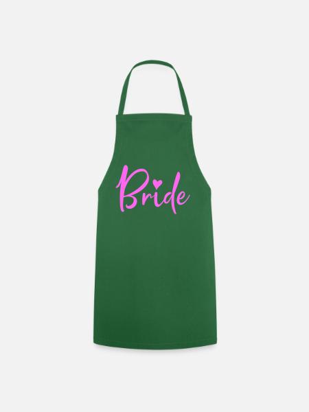 bride - Kochschürze - Grün