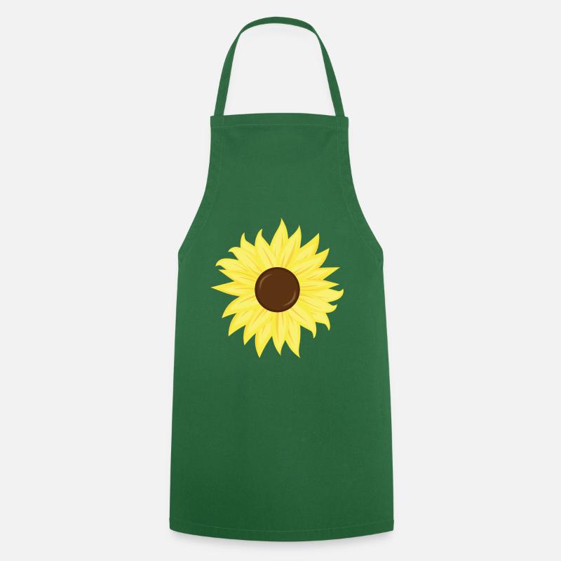 sunflower - Cooking Apron - green