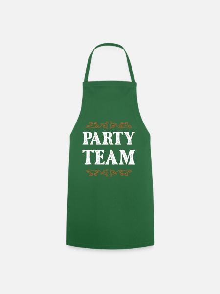 Party Crew - Kochschürze - Grün