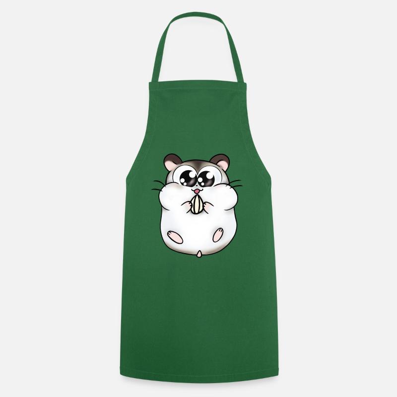 Pollux le Hamster - Tablier de cuisine - vert foncé