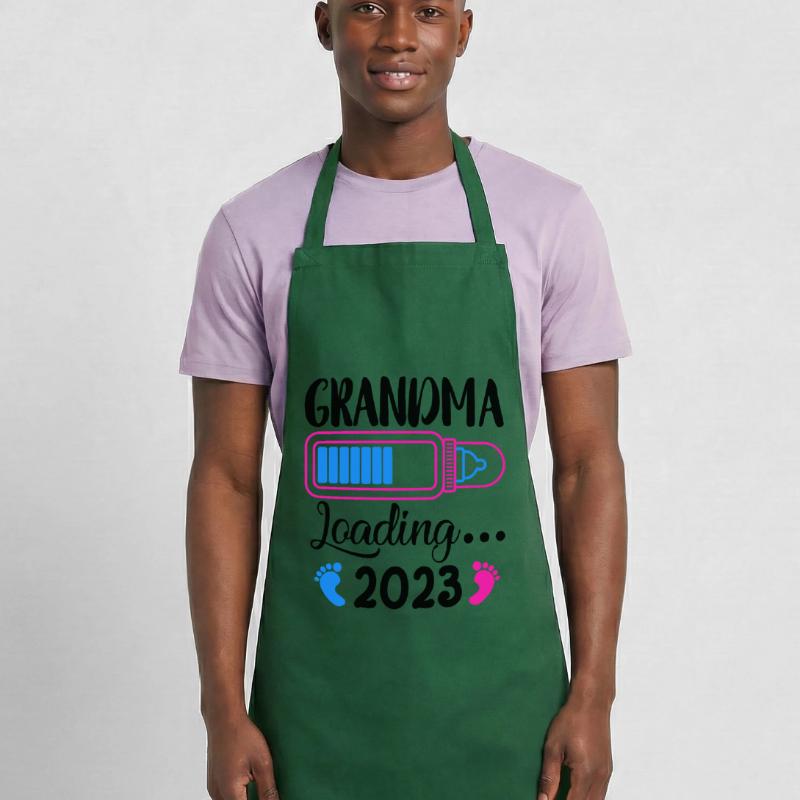 Werdende Oma, Oma loading 2023 Großmutter 2023 Kochschürze