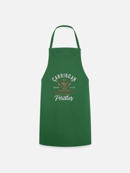 Pirates des Caraïbes 1883 - Tablier de cuisine - vert foncé