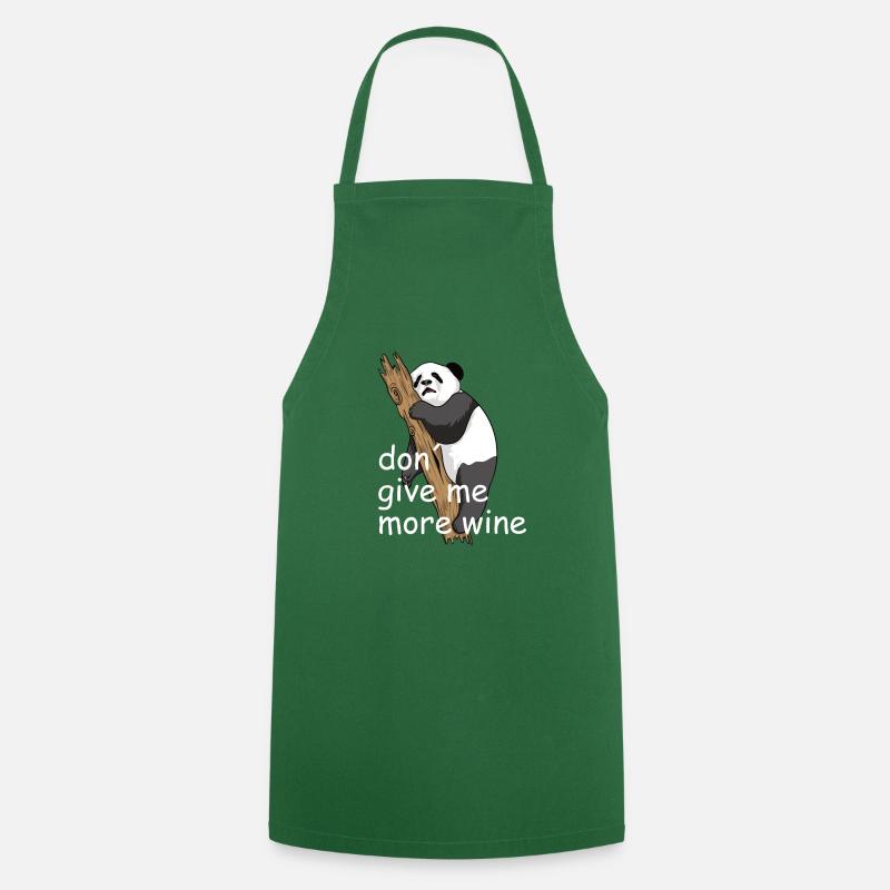 Funny animals - Cooking Apron - green