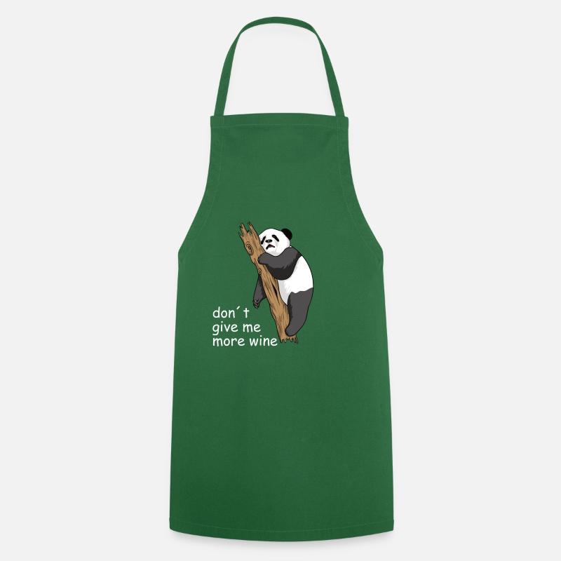 Funny animals - Cooking Apron - green