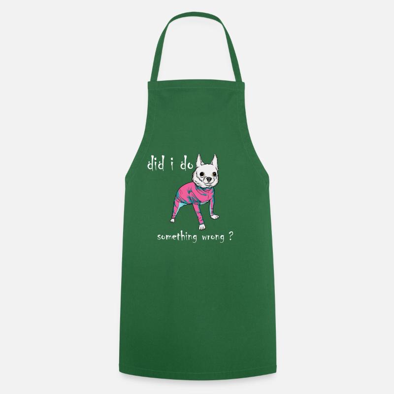 Funny animals - Cooking Apron - green