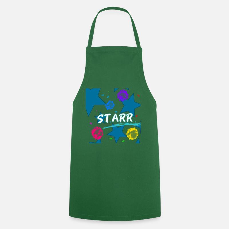 Starr's and colours - Cooking Apron - green