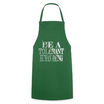 blagues droits de l’homme anniversaire noir femmes géniales - Tablier de cuisine - vert foncé - Devant - AI Model Male 185 dark (185cm)