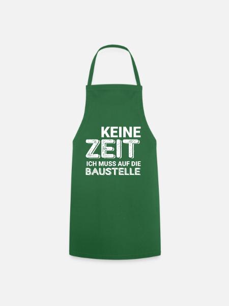 Handwerker Handyman Handwerk Werkzeug Baustelle - Kochschürze - Grün