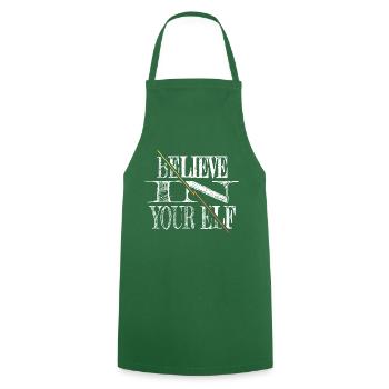 birthday present idea christmas present - Cooking Apron - green - Front - AI Model Male 185 dark (185cm)