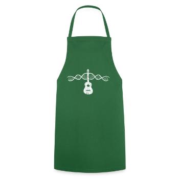 Guitarist Music Guitar Band Musician Guitarist - Cooking Apron - green - Front - AI Model Male 185 dark (185cm)