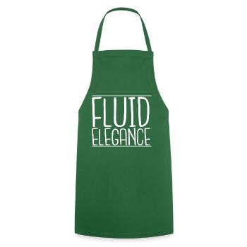 funny sayings embodying grace grace of kindness - Cooking Apron - green - Front - AI Model Male 185 dark (185cm)