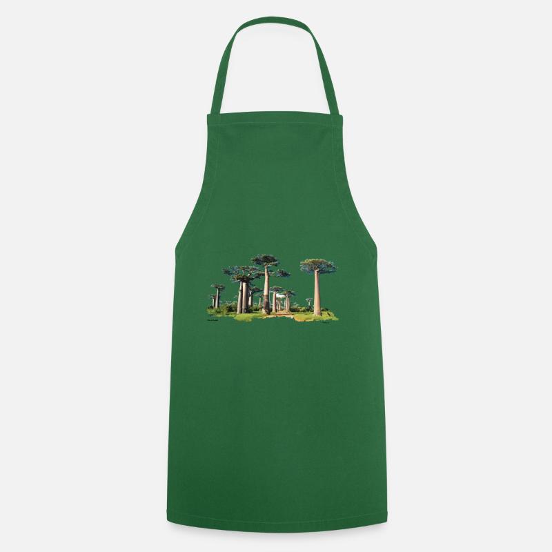 Baobab - Tablier de cuisine - vert foncé