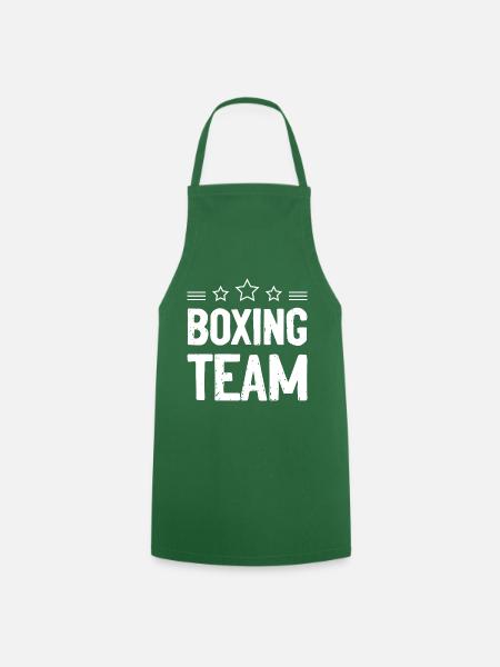 Boxing Team - Kochschürze - Grün