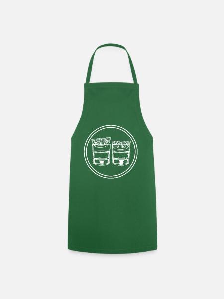 Cocktail Icon - Kochschürze - Grün
