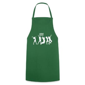 Dancing Dance Music - Cooking Apron - green - Front - AI Model Male 185 dark (185cm)