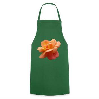 Fleurs,Fleur,Printemps,Fleurs,Tulipes,Roses - Tablier de cuisine - vert foncé - Devant - AI Model Male 185 dark (185cm)