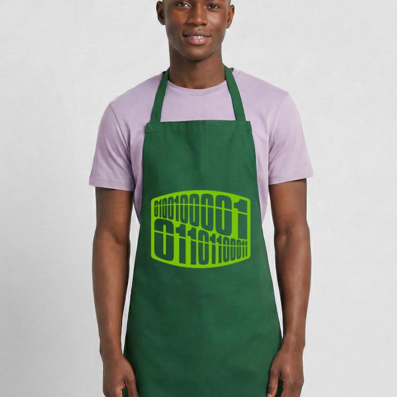 Binary Code Program Language Cooking Apron