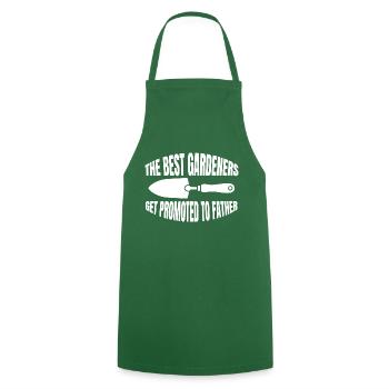 Garden Gift Gardener Orchard Hobby Gardener - Cooking Apron - green - Front - AI Model Male 185 dark (185cm)