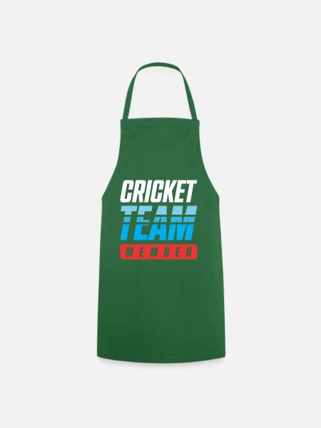 Cricket Team - Kochschürze - Grün