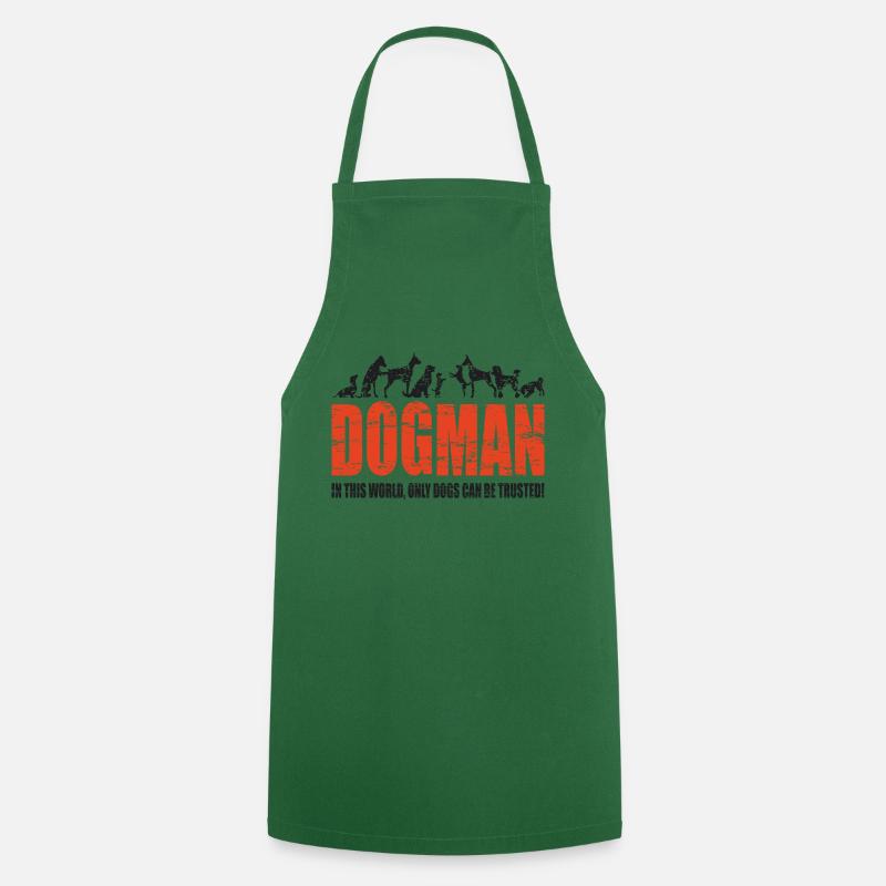 DOGMAN - Kochschürze - Grün