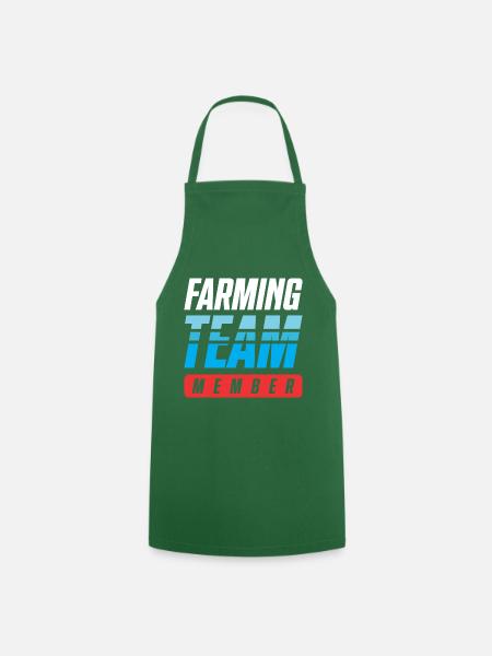 Farming Team - Kochschürze - Grün