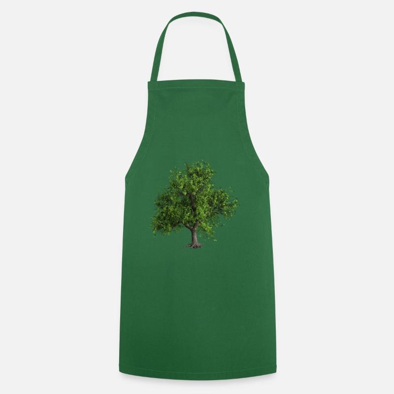 arbres - Tablier de cuisine - vert foncé