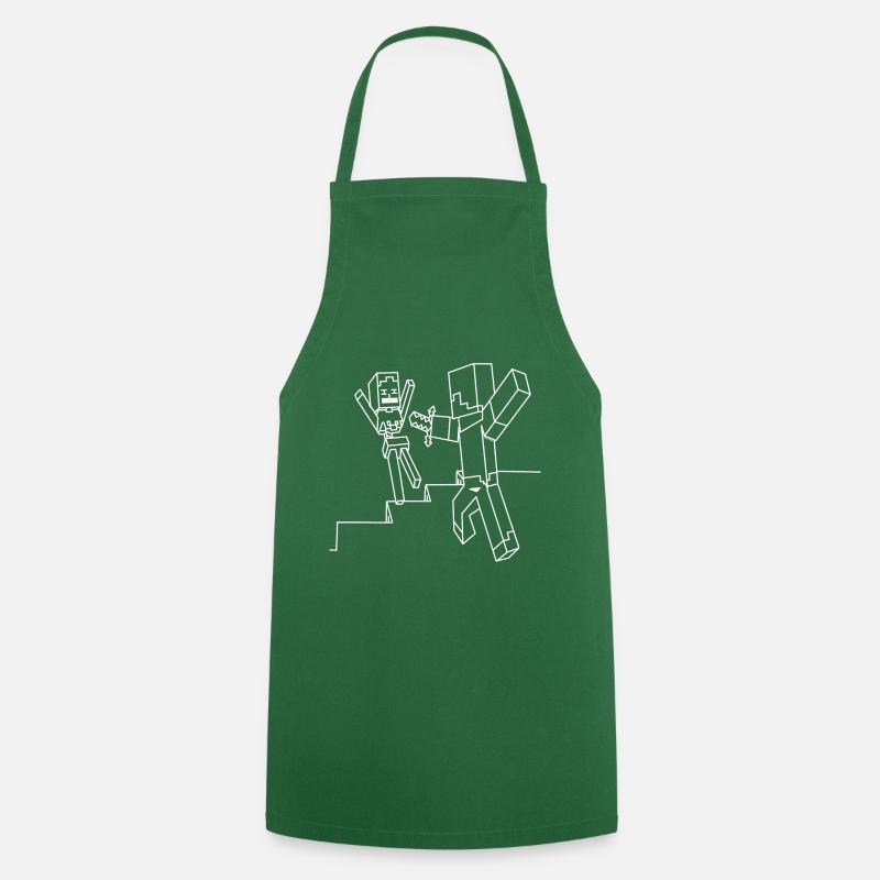 MINE FORCE DE COMBAT - Tablier de cuisine - vert foncé