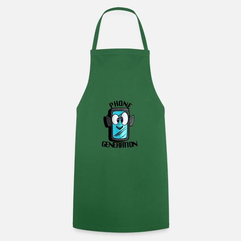 mobile - Cooking Apron - green