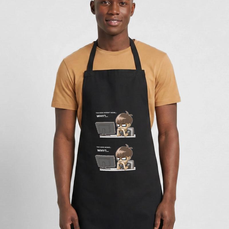 Funny programming code works why Cooking Apron