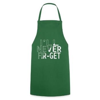 Fun Dino Bike Moon Baby Comic Beard Gang Humor - Cooking Apron - green - Front - AI Model Male 185 dark (185cm)