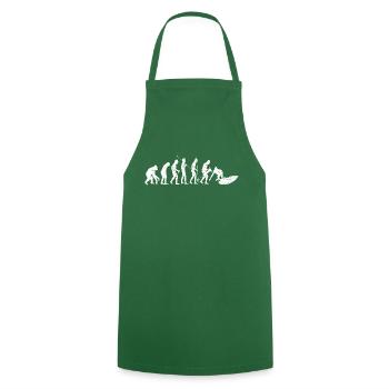 Surfer Surfing Surfboard Surf instructor - Cooking Apron - green - Front - AI Model Male 185 dark (185cm)